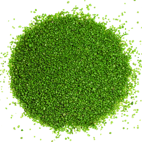 green silica sand infill