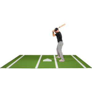 6×12 Proball Baseball Hitting Mat - Green