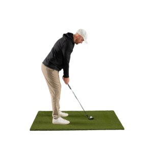Super Tee Hitting Golf Mat for Real Tees