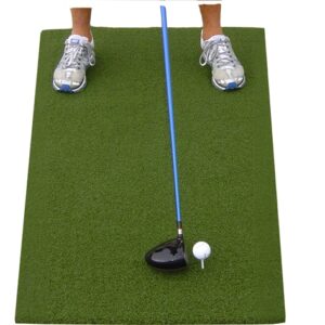 27 inches x 60 Inches Teezilla Wood Tee Golf Mat